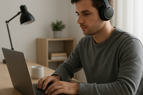Transcriptionist: Convert Audio to Text Efficiently illustration