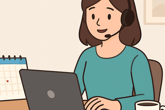 Virtual Assistant: Your Organizational Superpower illustration