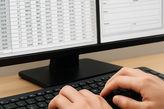 Data Entry: Simple but Steady Work illustration