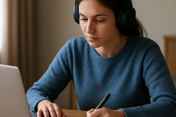 Transcription: Turning Audio into Text illustration