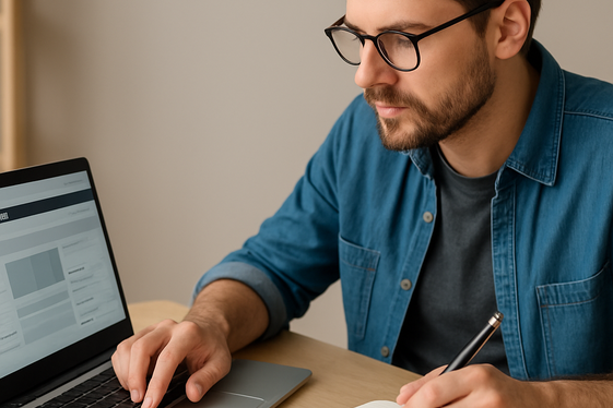 Website Testing: Get Paid to Surf illustration