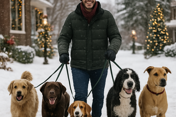 Provide Pet Sitting and Dog Walking During Holiday Travels illustration