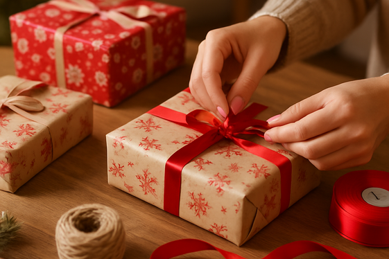 Start a Holiday Gift Wrapping Service illustration