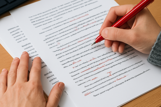 Offer Proofreading Services Alongside Transcription illustration