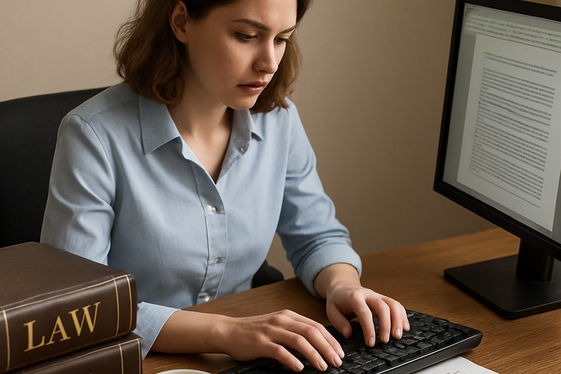Partner with Legal Firms for Lucrative Court Transcripts illustration