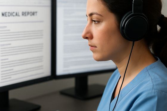 Network with Medical Providers for High-Paying Medical Transcripts illustration