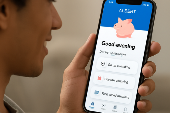 Albert: Financial Advice Meets Budgeting illustration