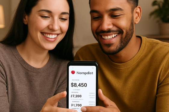 Honeydue: Budgeting for Couples Made Easy illustration