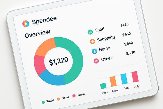 Spendee: Track Wallets and Shared Accounts illustration