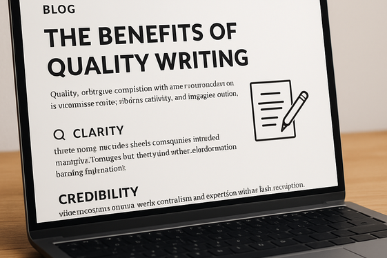 Benefits of Paying for Quality Writing illustration