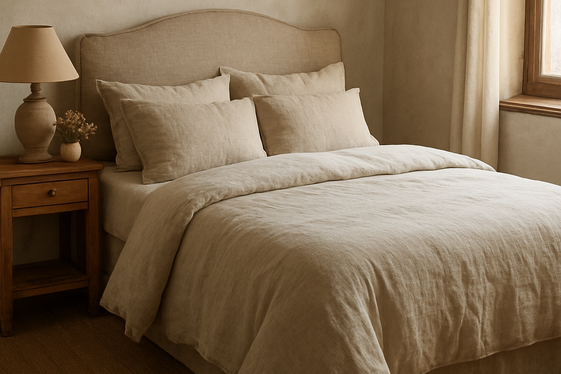Using Linen and Cotton Bedding for Authenticity illustration