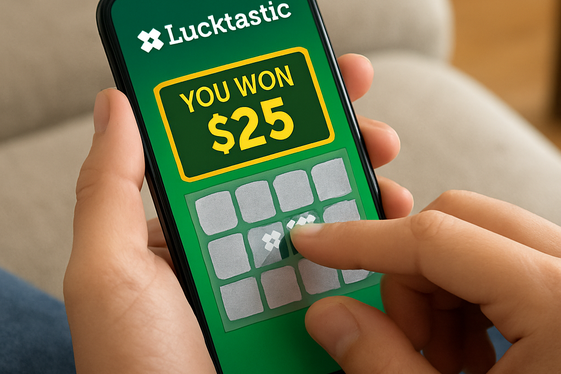 Lucktastic: Instant Lottery Wins illustration