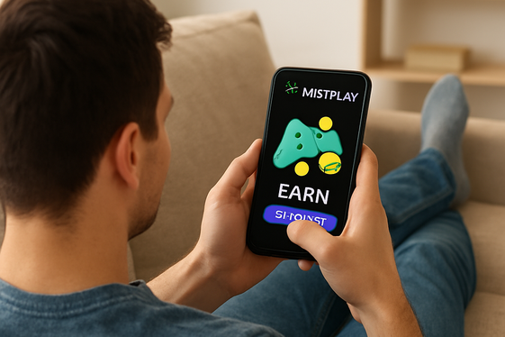Mistplay: Earn Rewards by Playing illustration