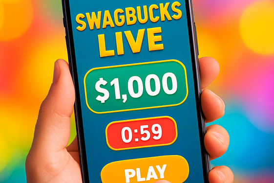 Swagbucks Live: Trivia Meets Instant Cash illustration