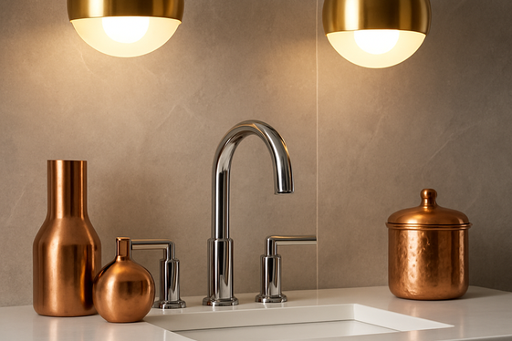 Mixed Metals to Add Depth and Warmth illustration