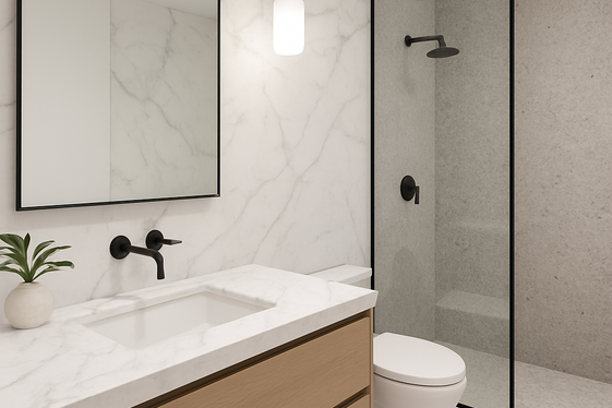Marble and Quartz Surfaces Beyond the Kitchen illustration