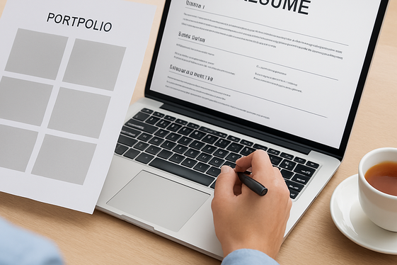Tips for Applying and Interviewing for Transcription Roles illustration