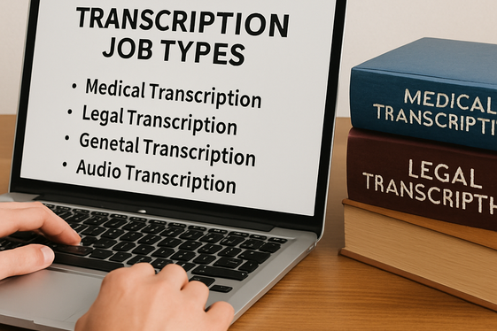 Learning Different Types of Transcription Jobs illustration