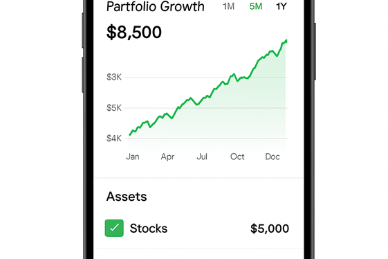 Use Automated Investing Apps for Passive Growth illustration