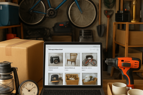 Turn Old Stuff Into Cash on Online Marketplaces illustration