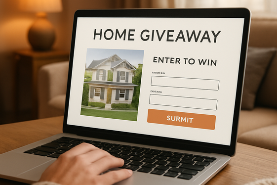 Join Online Giveaway Contests and Sweepstakes illustration