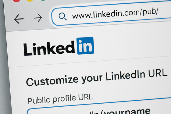 Customize Your LinkedIn URL for Easy Access illustration