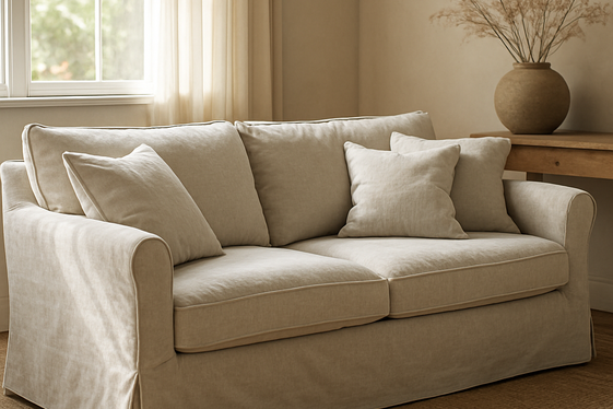 Slipcovered Sofas for Easy Maintenance illustration