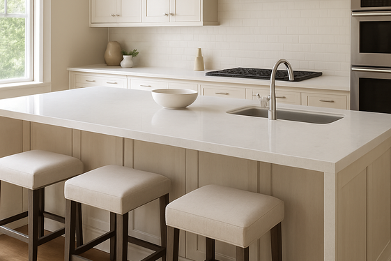 Large Kitchen Islands with Multi-Functional Use illustration