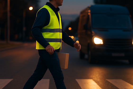 Keep Safety First on Your Deliveries illustration