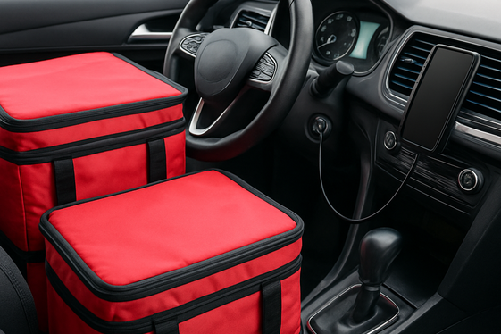 Create a Comfortable Delivery Setup in Your Car illustration