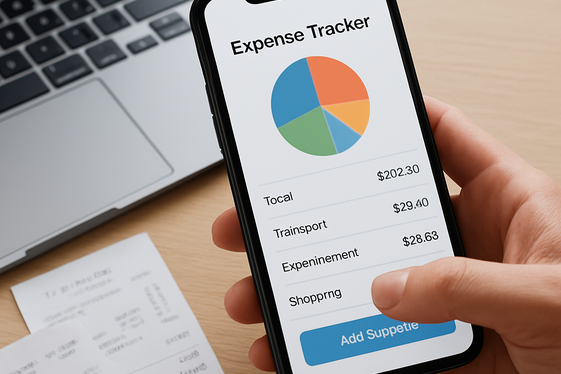 Track and Manage Your Expenses illustration
