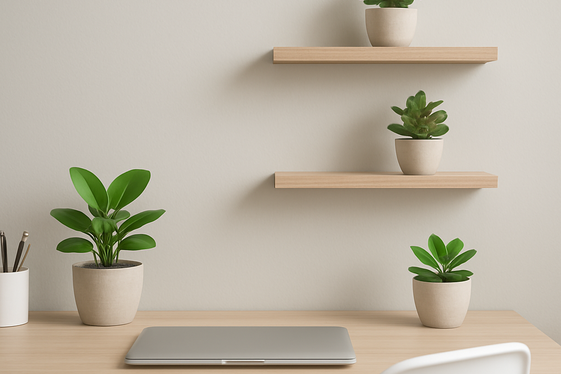 Add Greenery with Simple Plants illustration