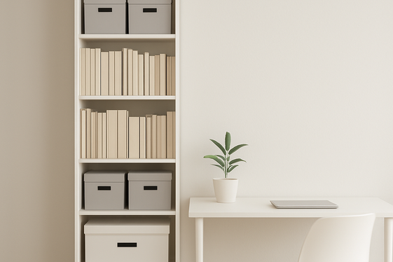Use Vertical Storage Solutions illustration