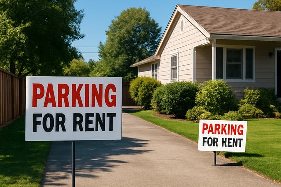 Rent Out Storage Space or Parking Spots at Home illustration