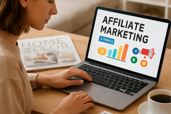 Build an Affiliate Marketing Website Related to Home Living illustration