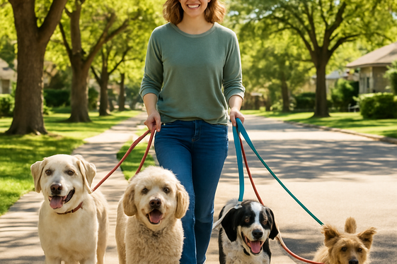 Offer Pet Sitting or Dog Walking Services Near You illustration