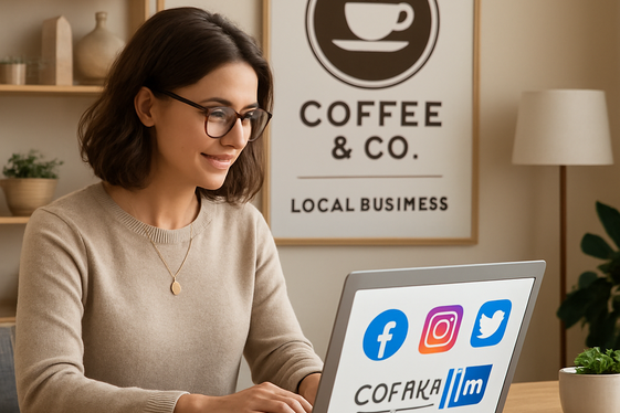Become a Social Media Manager for Local Businesses illustration