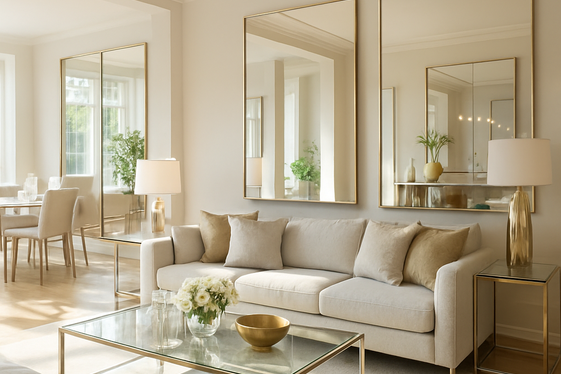 Incorporate Reflective Surfaces and Mirrors illustration
