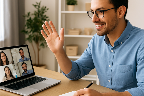 Remote Project Management Jobs in illustration