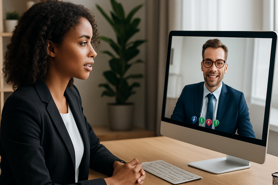 Virtual Recruiter Jobs Connecting Talent with Companies illustration