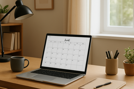 Mastering Time Management for Remote Productivity illustration