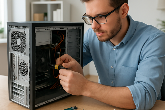 Starting a Home-Based IT Repair and Support Service illustration