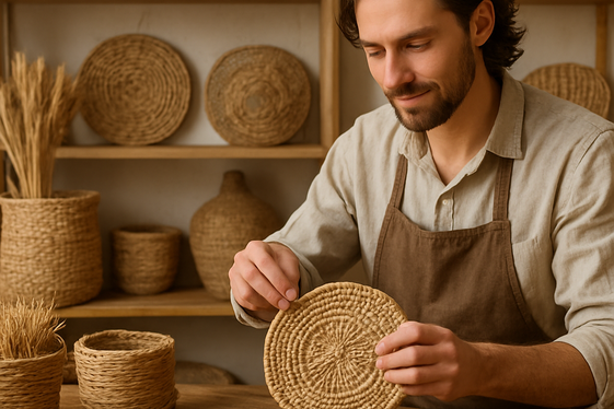 Developing a Niche Handmade Crafts Brand illustration