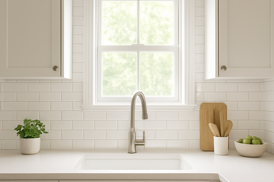 Utilize White Subway Tiles to Enhance Light and Space illustration
