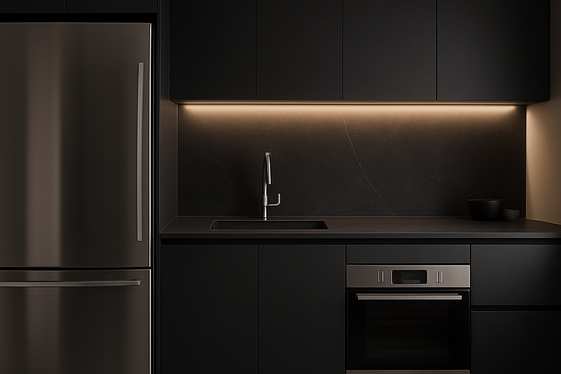 Dark Porcelain Slabs: Sleek and Stain-Resistant illustration