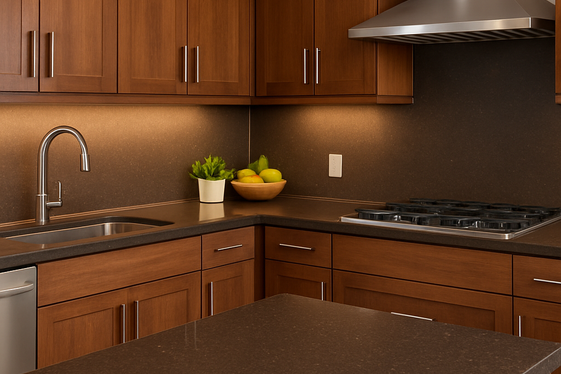 Deep Espresso Quartz for Modern Luxury illustration