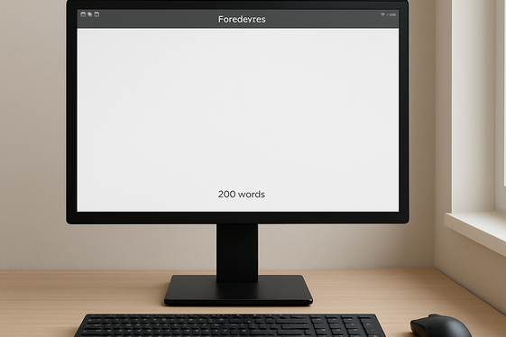 FocusWriter: A Distraction-Free Writing Space illustration