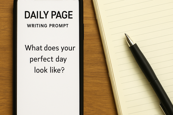 Daily Page: Daily Writing Prompts to Build Habit illustration