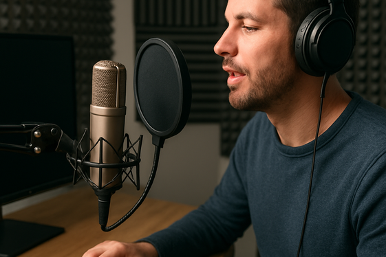 Online Voiceover Artist for Multimedia illustration