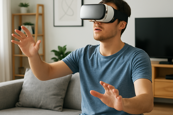 Virtual Reality (VR) Experience Tester illustration